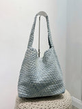 Elvina Woven Shoulder Bag
