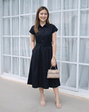 Kenzi Belted Midi Dress