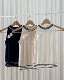 Yessa Sleeveless Knit Top