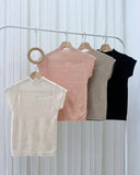 Aidel High Neck Knit Top