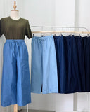 Leonard Garterized Denim Pants