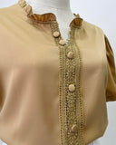 Janele Buttondown Satin Top