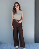 Tyron Belted Trouser Pants