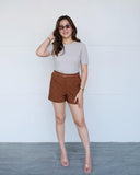 Drian Belted Shorts