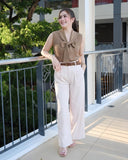Lowell Belted Trouser Pants