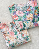 Rosette Premium Floral Eyelet Top