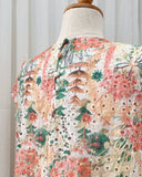 Rosette Premium Floral Eyelet Top