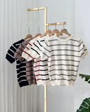 Gertie Stripe Knit Top