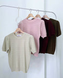 Triany Textured Knit Top