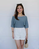 Wryna Premium Asymmetrical Knit Top