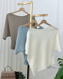 Wryna Premium Asymmetrical Knit Top