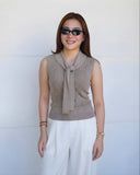 Jenya Textured Knit Top