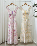 Haidee Premium Floral Eyelet Dress