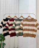 Kylene Stripe Knit Top