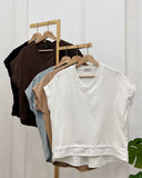 Kaeli V-Neck Knit Top