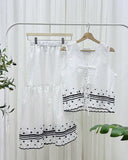 Zeina Premium Polka Dot Coordinates