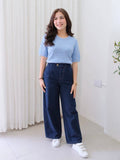 Kenjie Garterized Denim Pants
