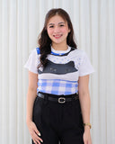 Cathy Printed Cotton Top