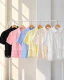 Sedie Collared Buttondown Top