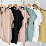 Evie Buttondown Collared Top