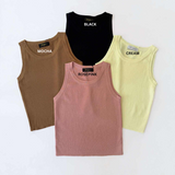 Karmen Sleeveless Knit Top