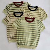 Kaizen Stripe Knit Top