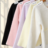 Poppie Fuzzy Cardigan Top