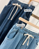 Axell Garterized Denim Pants