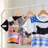 Cathy Printed Cotton Top