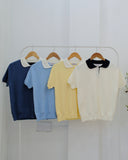 Cori Collared Knit Top