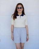 Cori Collared Knit Top