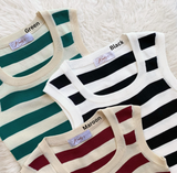 Fay Premium Sleeveless Stripe Top