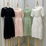 Arica Eyelet Dress