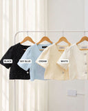 Deane Tweed Crop Top