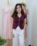 Skylen V-Neck Knit Top