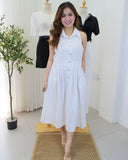 Aliyan Collared Midi Dress