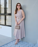 Philippa Belted Midi Dress