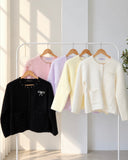 Poppie Fuzzy Cardigan Top