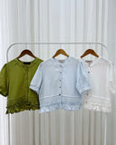 Elliana Premium Buttondown Top