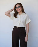 Emerie Premium Oversized V- Neck Top