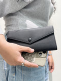 Perrine PU Leather Long Wallet