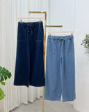 Zaine Garterized Denim Pants