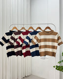 Kylene Stripe Knit Top