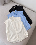Aleena Premium Buttondown Collared Top