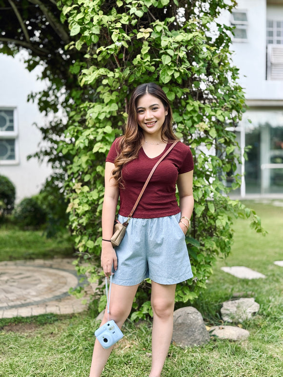 Hiera Premium Rib Knit Top