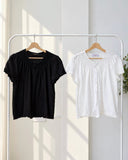 Hillary Premium Buttondown Smock Top