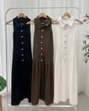Aliyan Collared Midi Dress