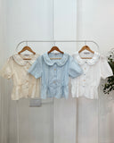 Aliana Premium Collared Top