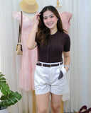 Lilllie Textured Knit Top