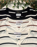 Iriss Buttondown Knit Top